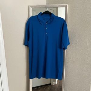 Nike Golf Mens Dri-FIT Micro Pique 2.0 Polo Sz Large